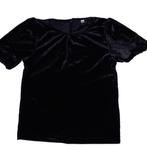 Zwarte shirt, Kinderen en Baby's, Kinderkleding | Maat 158, Ophalen of Verzenden, Zo goed als nieuw, Meisje, Trui of Vest