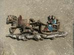 wanddecoratie paard en wagen met dames, Huis en Inrichting, Ophalen, Zo goed als nieuw