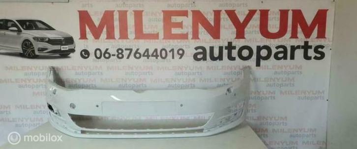 VOLKSWAGEN GOLF 7 BUMPER 6X PDC EN KPS (2008-2012) LC9A, Auto-onderdelen, Carrosserie en Plaatwerk, Bumper, Voor, Nieuw, Ophalen of Verzenden