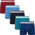5-Pack Gianvaglia Katoenen Heren Boxershorts - 5011, Kleding | Heren, Ondergoed, Gianvaglia, Ophalen of Verzenden, Boxer, Overige kleuren