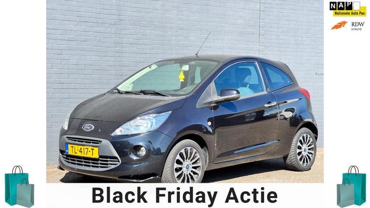 Ford Ka 1.2 Titanium X, Auto's, Ford, Bedrijf, Te koop, Ka, ABS, Airbags, Airconditioning, Boordcomputer, Centrale vergrendeling