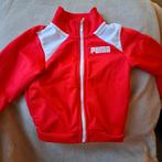 Puma setje knalrood en als nieuw trainingspakje 74 nr 47939, Jongetje of Meisje, ., Puma, Ophalen of Verzenden