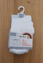 Nieuw! 3x witte sokken, Bambino, maat 6-12 maanden, Kinderen en Baby's, Babykleding | Schoentjes en Sokjes, Jongetje of Meisje