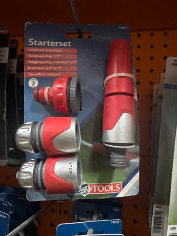 Talentools Startset Tuinslangkoppelingen beschikbaar voor biedingen