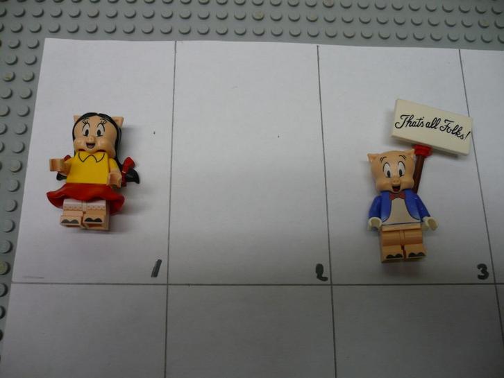 Lego Looney Tunes minifigures., Kinderen en Baby's, Speelgoed | Duplo en Lego, Zo goed als nieuw, Lego, Losse stenen, Ophalen of Verzenden