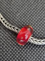 Trollbeads Trollbead rode bubbles retired, Glas of Kristal, Ophalen of Verzenden, Zo goed als nieuw, Trollbeads