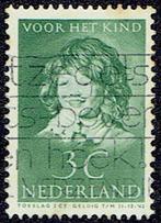 Nederland 1937, kinderzegels, 3+2 cent, met watermerk., Verzenden, T/m 1940, Gestempeld