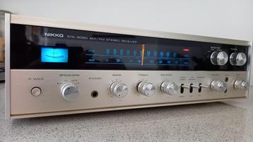 Vintage NIKKO STA-5050 AM/FM Stereo Receiver - Serviced +LED