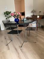 4 Alias Spaghetti Chairs + tafel – Giandomenico Belotti, Ophalen, Design, Rond, 50 tot 100 cm