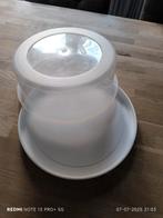 Taartdoos wit, Huis en Inrichting, Keuken | Tupperware, Ophalen, Gebruikt, Wit