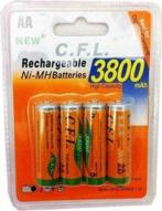 CFL 3800 mAh Oplaadbare AA Batterijen 4 stuks, Ophalen, Nieuw, Oplaadbaar