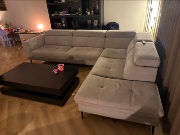 Xooon hoekbank met fauteuil grijs beschikbaar voor biedingen