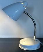 Vintage wit metalen bureaulampje uit de jaren 90 izgst, Ophalen, Zo goed als nieuw, Metaal, Minder dan 50 cm
