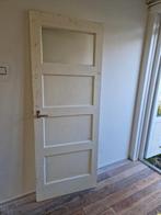 Oude binnendeur, Doe-het-zelf en Verbouw, Deuren en Horren, Minder dan 80 cm, Gebruikt, Ophalen, 200 tot 215 cm