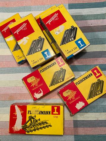 Fleischmann rails oud model beschikbaar voor biedingen