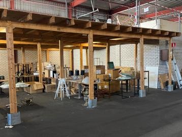 Entresolvloeren plafonds van hout beschikbaar voor biedingen