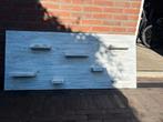Wandbord met plankjes, Ophalen, Gebruikt