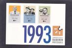 Bedankkaart Zomerzegels Komite Ouderenzegels 1993 (606), Verzenden, Gestempeld
