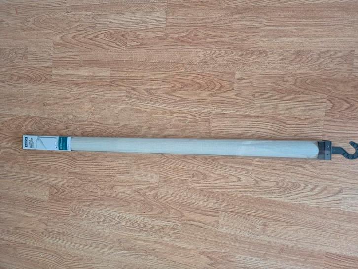 Beige rolgordijn verduisterend 90x190cm (breedte inkortbaar), Huis en Inrichting, Stoffering | Gordijnen en Lamellen, Nieuw, 150 tot 200 cm