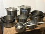 Diverse pannen, Huis en Inrichting, Keuken | Potten en Pannen, Ophalen, Gebruikt, Rvs, Kookpan of Snelkookpan