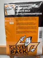 6 x 10 stuks Cleverpack luchtkussenenveloppen, 100 x 165 mm, Ophalen of Verzenden, Envelop