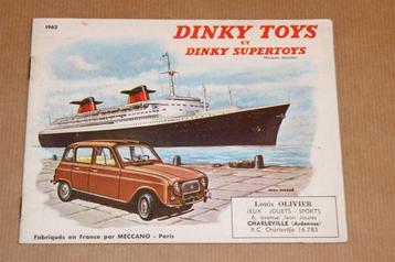Oude Franse Dinky Toys catalogus - 1962 beschikbaar voor biedingen