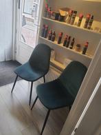 2 Stoelen velours, Ophalen, Zo goed als nieuw, Overige kleuren, Twee