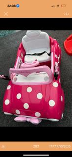 Mini mouse accu auto, Kinderen en Baby's, Speelgoed | Buiten | Accuvoertuigen, Ophalen, Zo goed als nieuw