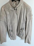 Gypsy heren leren jas creme in maat XL, Verzenden, Gypsy, Beige, Maat 56/58 (XL)