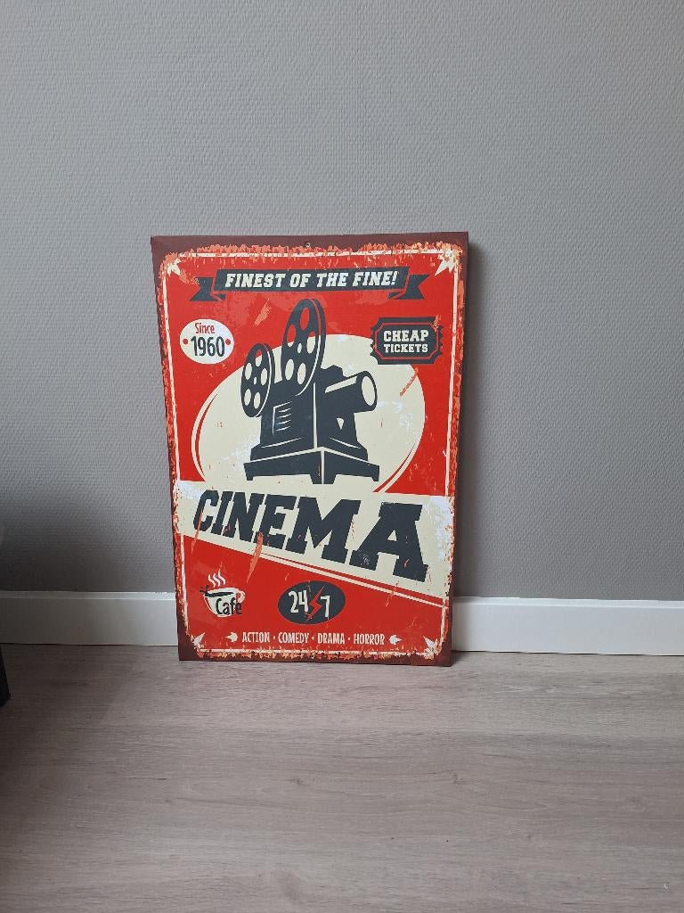 Canvas doek, Ophalen, Minder dan 50 cm, Gebruikt, 50 tot 75 cm