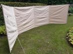 Katoenen windscherm 500x140 cm, Caravans en Kamperen, Windschermen, Ophalen, Zo goed als nieuw