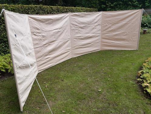 Katoenen windscherm 500x140 cm, Caravans en Kamperen, Windschermen, Zo goed als nieuw, Ophalen
