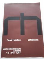 Originele poster Raoul Hynckes Crouwel ?, Ophalen of Verzenden, A1 t/m A3, Reclame, Rechthoekig Staand