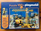 Playmobil puzzel Bouwplaats 100 stukjes zgan, 6 jaar of ouder, Meer dan 50 stukjes, Ophalen of Verzenden, Zo goed als nieuw
