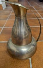 Sierlijke tinnen schenkkan Art Deco DOVO, Antiek en Kunst, Antiek | Tin, Ophalen of Verzenden