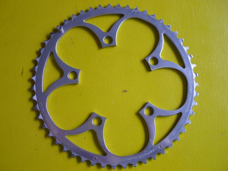 Grote kettingbladen BCD 110, 130, 144; beschermrand, Fietsen en Brommers, Fietsonderdelen, Racefiets, Crankstel of Pedalen, Ophalen of Verzenden
