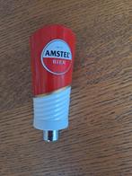 Amstel bier tapknop rood/ wit, Ophalen of Verzenden, Zo goed als nieuw, Overige typen, Amstel