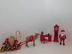 Playmobil Kerstman, slee en inrichting kamer Kerstman, Kinderen en Baby's, Speelgoed | Playmobil, Ophalen of Verzenden, Zo goed als nieuw