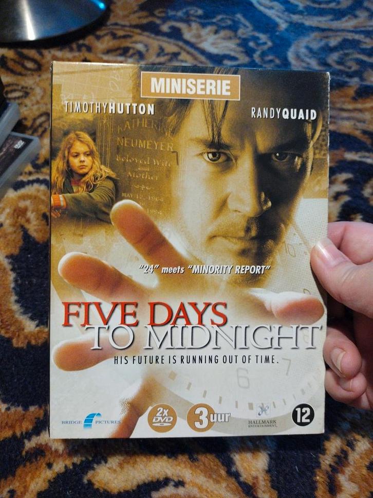 Five days to Midnight, Cd's en Dvd's, Dvd's | Thrillers en Misdaad, Zo goed als nieuw, Detective en Krimi, Alle leeftijden, Ophalen of Verzenden