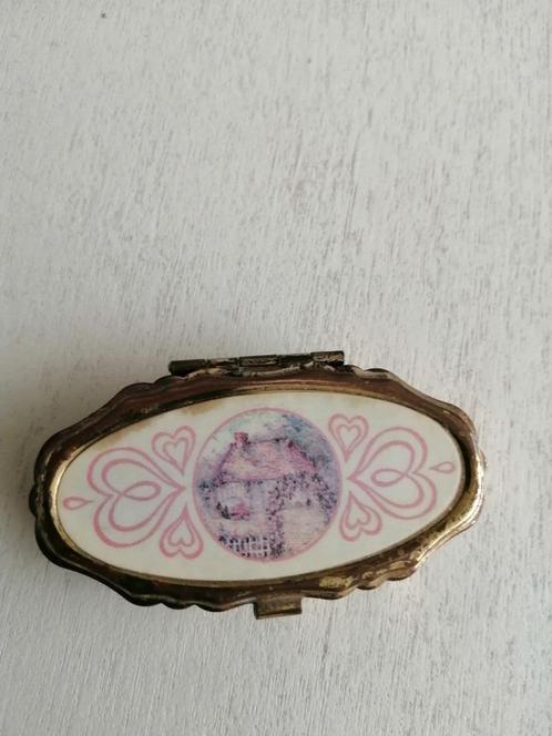 Vintage zak asbakje, mobiel inklapbaar asbakje, Verzamelen, Rookartikelen, Aanstekers en Luciferdoosjes, Gebruikt, Asbak, Ophalen of Verzenden