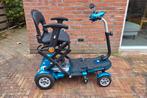 Scootmobiel Bobby Blue Deluxe 4W Draaistoel & Luchtbanden, Ophalen, 10 km/u of minder, Zo goed als nieuw, Mango