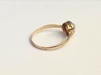 Antieke ring 18 kt goud natuurparel, Ophalen of Verzenden, Goud, Ring