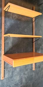 Mooie retro look wandsysteem kast, Ophalen, Gebruikt