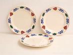 3 platte borden Royal boch boerenbond 25601, Gebruikt, Ophalen of Verzenden, Bord(en), Wedgwood