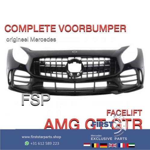 ORIGINELE X290 AMG VOORBUMPER Mercedes GT GTR FACELIFT C290, Auto-onderdelen, Carrosserie en Plaatwerk, Bumper, Mercedes-Benz