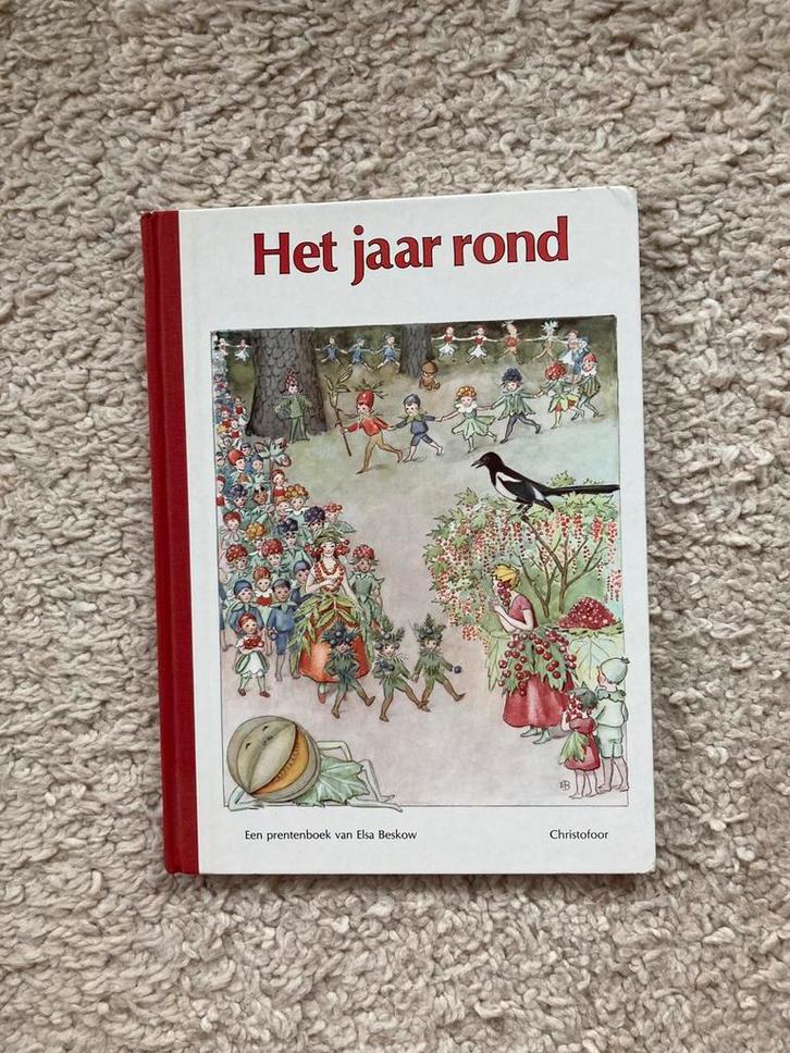 Het jaar rond - Elsa Beskow > Oudere Versie, Boeken, Gedichten en Poëzie, Zo goed als nieuw, Ophalen of Verzenden