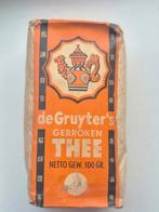 De Gruyter's Gebroken Thee verpakking vol ongeopend, Verzamelen, Merken en Reclamevoorwerpen, Ophalen of Verzenden, Zo goed als nieuw