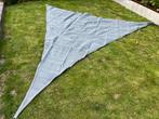 Schaduwdoek met kettingen en sluitingen, Tuin en Terras, Schaduwdoeken, Ophalen of Verzenden, Zo goed als nieuw
