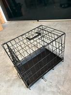 Kleine zwarte bench, Dieren en Toebehoren, Hondenbenches, Ophalen, Gebruikt