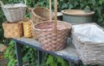Mandjes rieten mandjes, Mand, Ophalen of Verzenden, Zo goed als nieuw, Riet